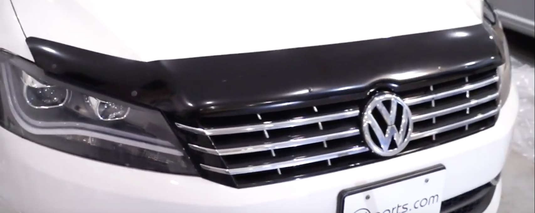 NMS Passat Hood Guard Installation