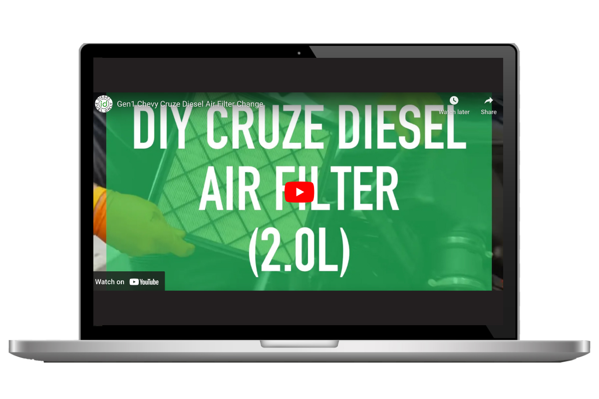 Chevrolet Cruze Diesel Air Filter Change (Gen 1)